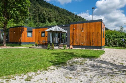 Holiday Home Tiny Haus Sunside – khách sạn tại Riedenburg