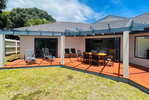 Balkons/terase, Red Hibiscus Villas in Rarotonga