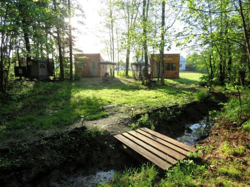 . Charming Off-Grid Glamping Cabins Near Lakes & Kayaking in Lincoln, Maine