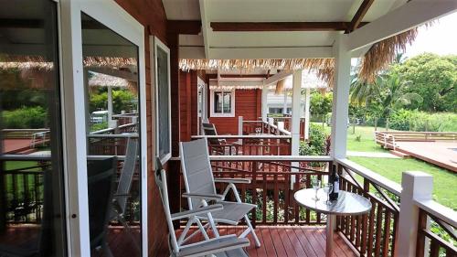 Balkons/terase, Red Hibiscus Villas in Rarotonga