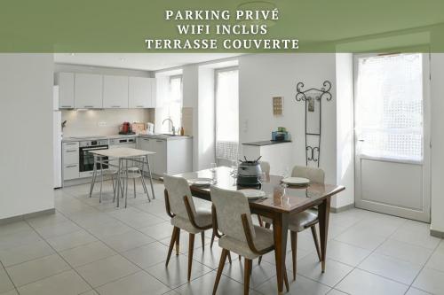 Aux Volets Bleus - Wifi Parking