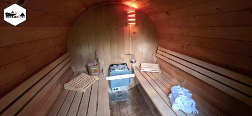 Sauna, Murtalhütte (Murtalhutte) in Fell
