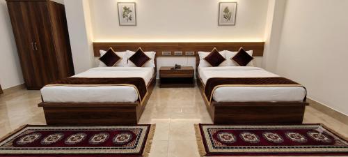 1 double bed