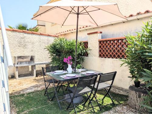Charmant logement plain pied climatisé, 100 m de plage
