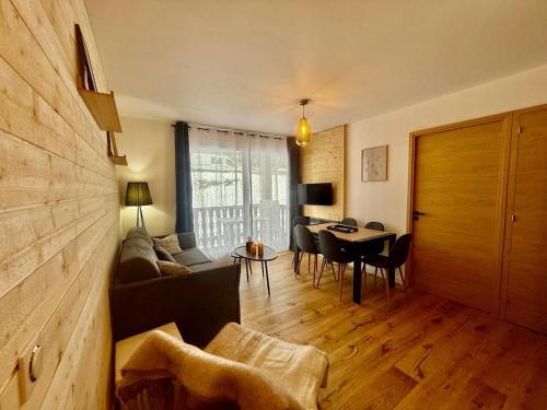 Appartement chaleureux au pied des pistes