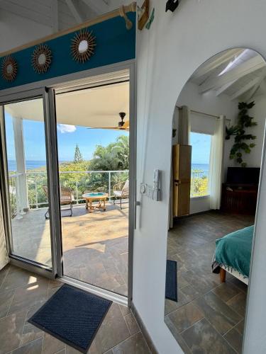 Balcony/terrace, Espace Harmonie - Gite Lagon Deshaies in Deshaies