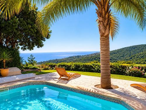 Villa avec piscine et vue mer à Cavalaire-sur-Mer - Location, gîte - Cavalaire-sur-Mer
