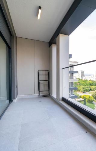 Erkély/terasz, Luxury Apartment close to Rowing Canal in Plovdiv Nyugati Negyed
