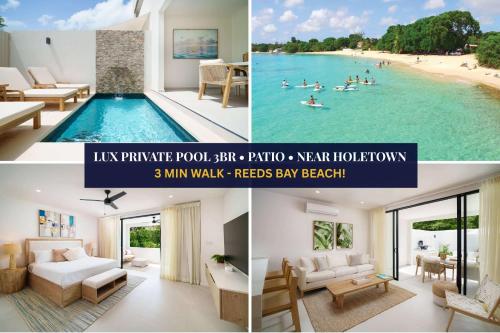 New Stylish 3BR with Private Pool ! Walk to Beach – khách sạn tại Mullins
