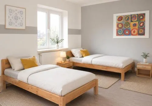 Apartmenthaus in der Nähe Wolfsburg und VW in Oebisfelde, Deutschland