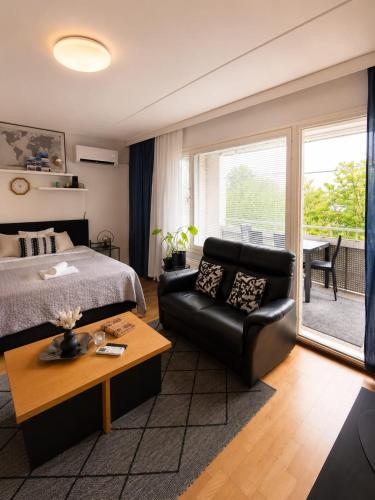 Lakeside Serenity in Lutakko - sauna, parking, AC
