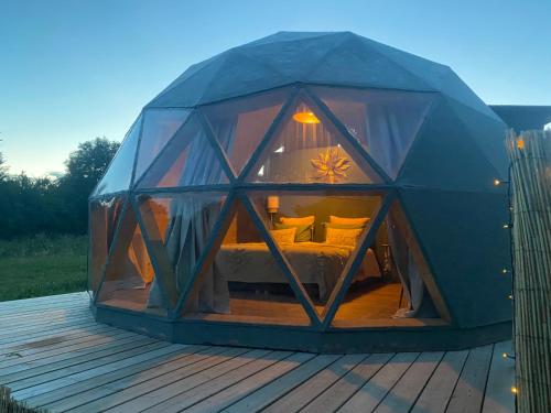 le dôme avec bain nordique (le dome avec bain nordique) in Amfroipret