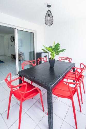 ระเบียง/ชานเรือน, NESS PRESTIGE - T4 rénové & climatisé - Terrasse (NESS PRESTIGE - T4 renove & climatise - Terrasse) in เลอ ลามงตัน
