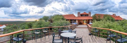 Exterior view, Gondwana Etosha Safari Lodge in Outjo