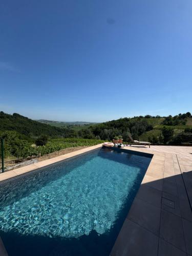 Peldbaseins, Villa Teresa - Villa & Piscina immersi nel vigneto! in Rocca Deʼgiorgi