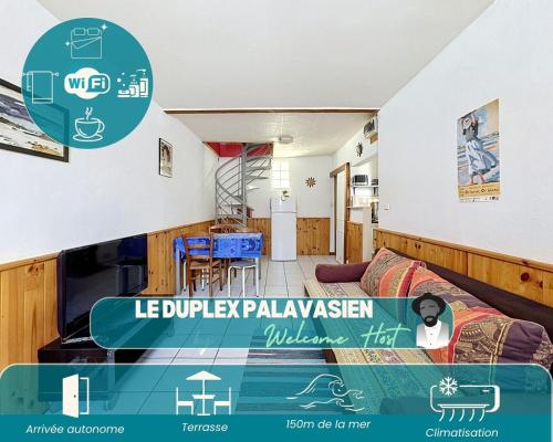 Le Duplex Palavasien, Terrasse et Mer