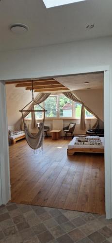 1 double bed, 3 twin beds