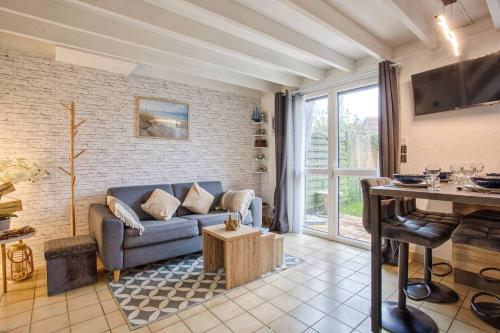 cabourg, cottage, 2 chambres, piscine partagee