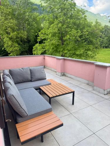 Балкон, Apartment Nona Polda in Кобарід