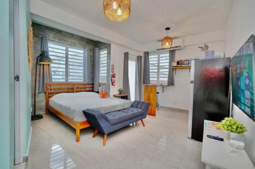 2.3 Balcony • Loft • Near City Plaza • 2nd Floor in Mayaguez