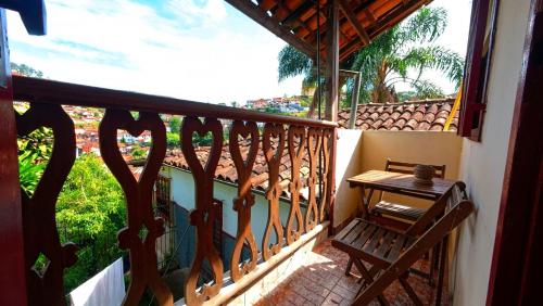 Erkély/terasz, Nuh Hostel in Ouro Preto