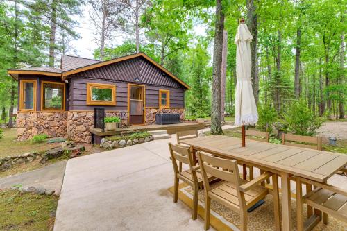 Waterfront Tee Lake Cabin: Dock, Fire Pit + More! in Lewiston (MI)