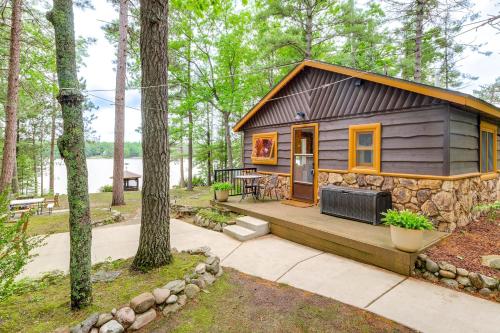 Waterfront Tee Lake Cabin: Dock, Fire Pit + More! in Lewiston (MI)
