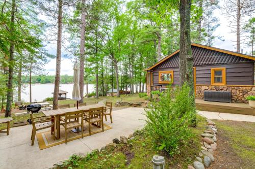Waterfront Tee Lake Cabin: Dock, Fire Pit + More! in Lewiston (MI)