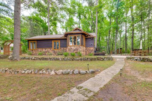 Waterfront Tee Lake Cabin: Dock, Fire Pit + More! in Lewiston (MI)