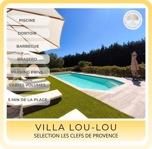 Villa Lou-Lou, 8 people - Provençal bastide - CLIM - Pool