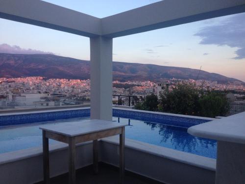 Athens Lycabettus Hill Penthouse, Private Roof Garden & Pool, Atény (fotografie 10)