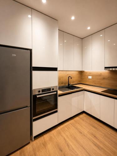 廚房, ODA Central Stay in 愛爾巴桑