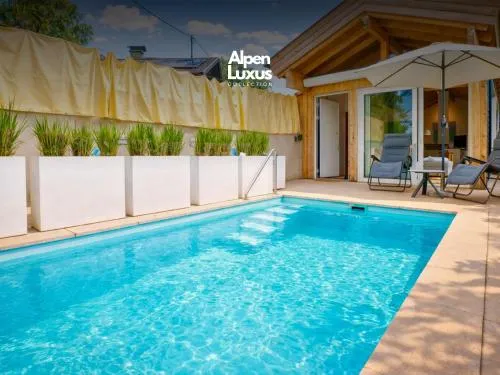 Tyrolschalet LITTLE LUCK - Private Pool & Mountain View in Rofansiedlung, Österreich