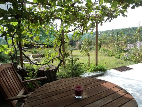 Jardín, Ubytovani Vinohrady 73 in Znojmo