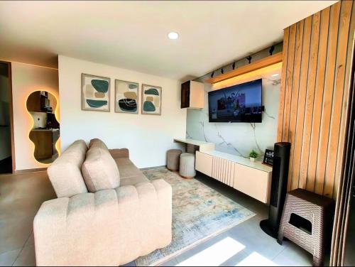 Apartaestudio Luxury cerca al Poblado