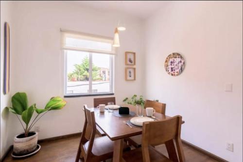 Bright 1BR with Optional Rooftop well Connected