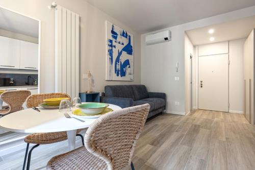 Il Blu monolocale contemporaneo e balcone Bergamo