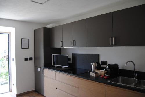Kitchen, Il Nido di montagna in Saint-Christophe
