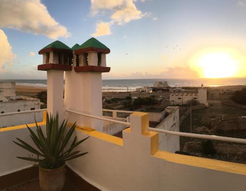 Balkons/terase, Auberge De La Plage in Sidi Kaouki