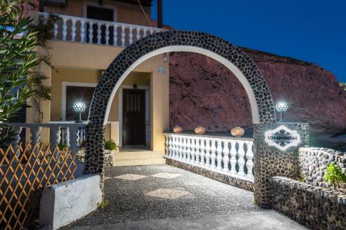 Vista exterior, Villa Dima in Perissa