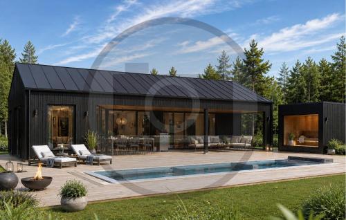 Exterior view, Luxurious Home In Hadsund With Sauna in Oster Hurup