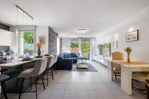 Appartement traversant avec terrasse