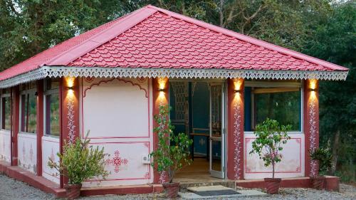 A szálláshely kívülről, Padmavati lake resort in Rughnathpura