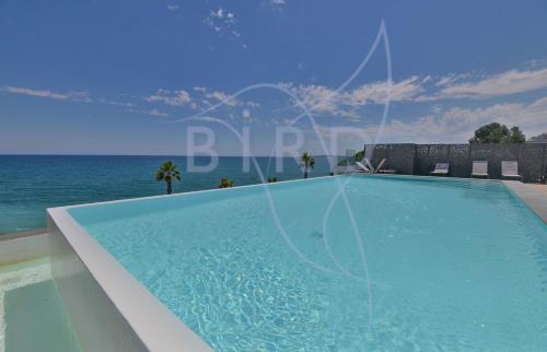 Waterfront apartment with private garden
