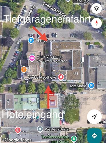 Vintage HOTEL S-Weilimdorf in Stuttgart-Weilimdorf, Deutschland