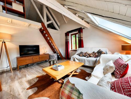 Appartement Familial Vue Montagne & Jardin Privé (Appartement Familial Vue Montagne & Jardin Prive) in Lelex