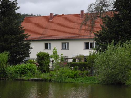 Viesnīcas āriene, Unsere kleine Ferienwohung in Georgenthal (Thuringia)