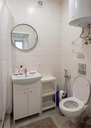 Bathroom, Апартаменти Люкс - Тераса in Koblevo