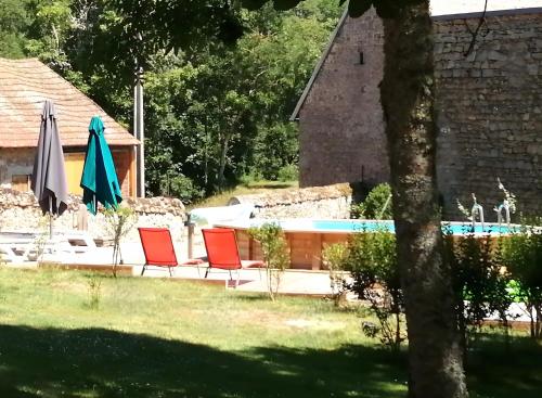 Widok z zewnątrz, Gîte La Picolina (Gite La Picolina) in Charensat