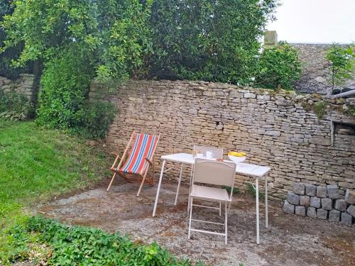 Erkély/terasz, Holiday Home Le Village by Interhome in Meuvaines